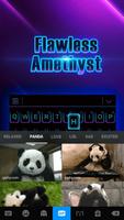 Tema Keyboard Black Neon 3D screenshot 3