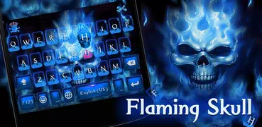 Flaming Skull 主題鍵盤