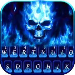 Flaming Skull Theme APK download
