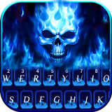 Teclado Flaming Skull ícone