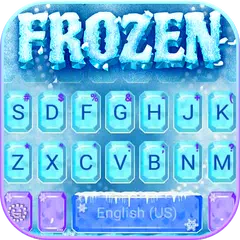 最新版、クールな Frozen のテーマキーボード アプリダウンロード