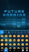 最新版、クールな Futurewarrior のテーマキーボ スクリーンショット 2