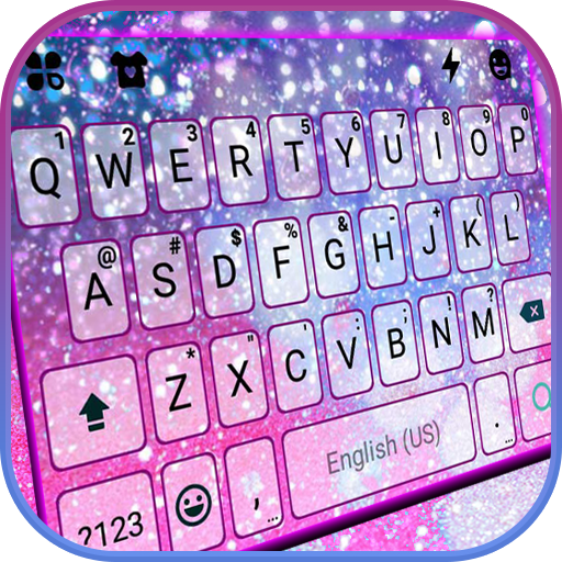 Galaxysparkle1 Tema de teclado