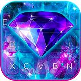 Galaxysparkle Tema de teclado icono