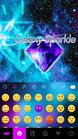 Galaxysparkle Keyboard Theme screenshot 2