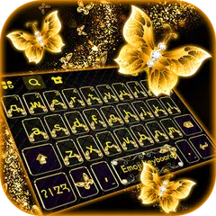 Goldbutterfly 主題鍵盤 APK 下載