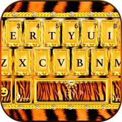 Baixar Tema Keyboard Goldenpattern APK