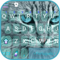 クールな Love Cats のテーマキーボード