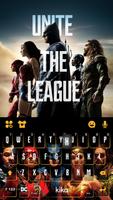 ثيم لوحة المفاتيح Justiceleague الملصق