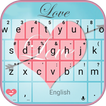 Pink Love Keyboard Theme