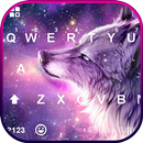 Starry Wolf Keyboard Theme APK