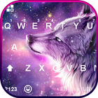 Tema Starry Wolf - Teclado cie icono