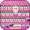 最新版、クールな Pinkglitter のテーマキーボード