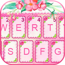 Pinkflowers Tema Papan Kekunci APK