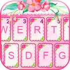 Thème de clavier Pinkflowers icône