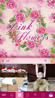 Thème de clavier Pinkflowers capture d'écran 2