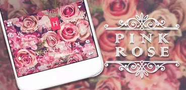 Pink Rose Keyboard - rose keyb