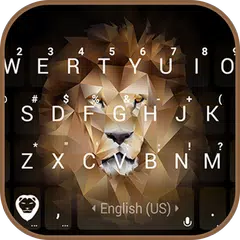 Baixar Tema Keyboard Polygonlion APK