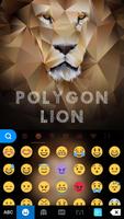 Polygon Lion Kika Keyboard screenshot 2