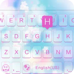 Charming Sakura Tastatur thema