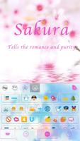 1 Schermata Tema Charming Sakura per Tastiera