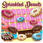 Sprinkled Donuts Kika Keyboard ikon