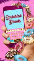 Sprinkled Donuts Kika Keyboard постер