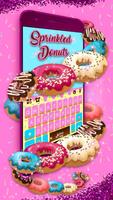 Sprinkled Donuts Kika Keyboard ภาพหน้าจอ 2