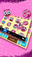 Sprinkled Donuts Kika Keyboard syot layar 3