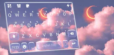 Aesthetic Clouds 主題鍵盤