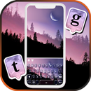 خلفية الكيبورد Aesthetic Mount APK