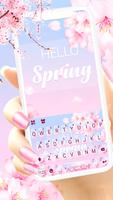 Fundo do Teclado Aesthetic Spr Cartaz