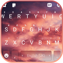 Aesthetic Sunset Sky Tastaturh APK