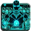AI Neon Robot Theme