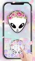 Alien Girl Emoji gönderen