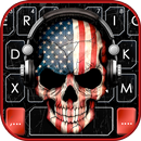 America Dj Skull Keyboard Them APK