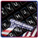 Fond de clavier America Guns APK