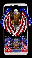 Tema Keyboard American Eagle F Cartaz