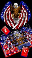 Tema Keyboard American Eagle F imagem de tela 1