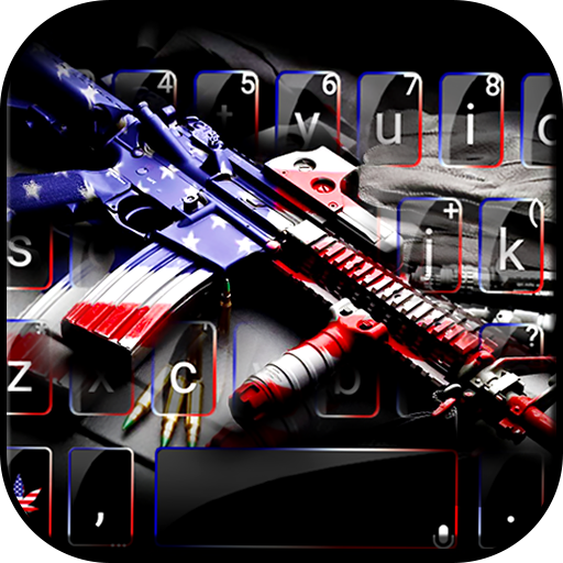 American Gun のテーマキーボード