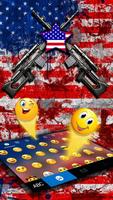 Fundo do Teclado American Guns imagem de tela 2