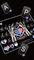 American Love Tastaturhintergrund Screenshot 1