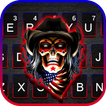 American Skull Tastatur-Thema