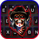Thème de clavier American Skul APK