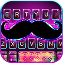Amusing Neon Beard Tema de tec APK