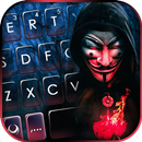 خلفية الكيبورد Anonymous Creep APK