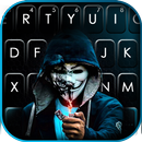 Fond de clavier Anonymous Ligh APK