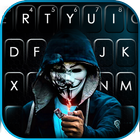 Fond de clavier Anonymous Ligh icône