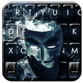 Anonymous Smoke Keyboard Theme