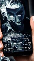 ثيم لوحة المفاتيح Anonymous Sm الملصق